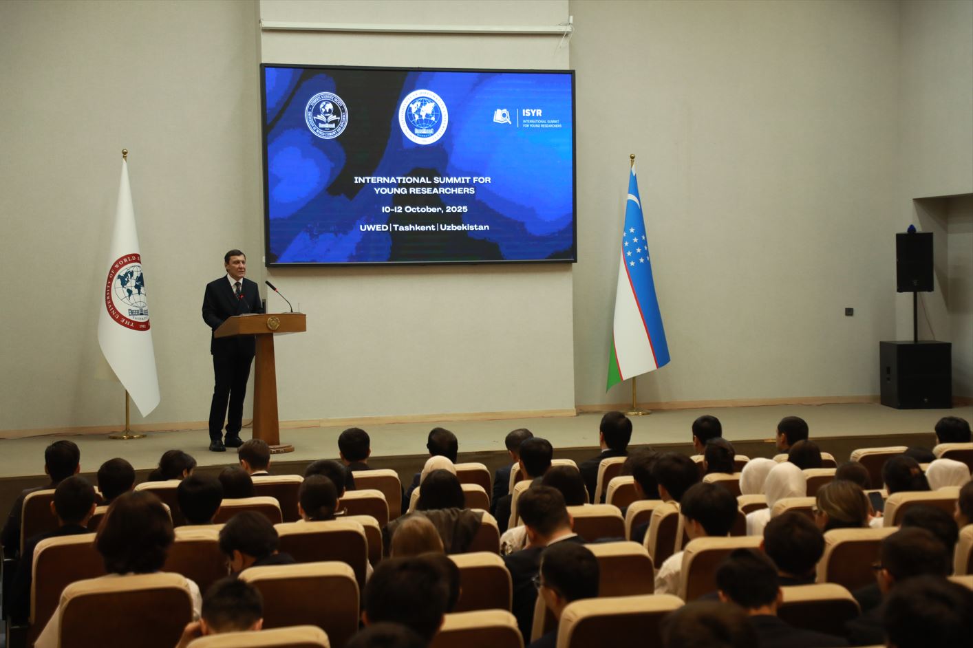The opening ceremony of the International Summit of Young Researchers was held at UWED