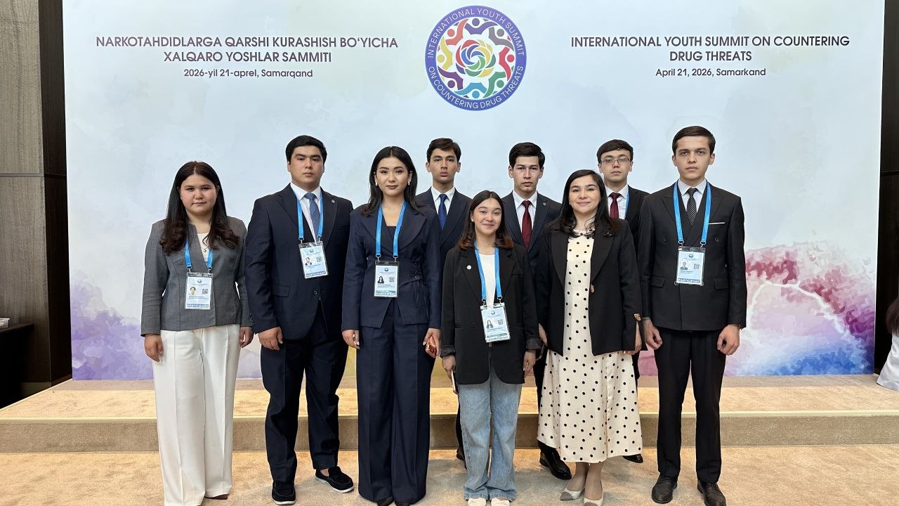 JIDU talabalari Xalqaro yoshlar sammitida ishtirok etdi