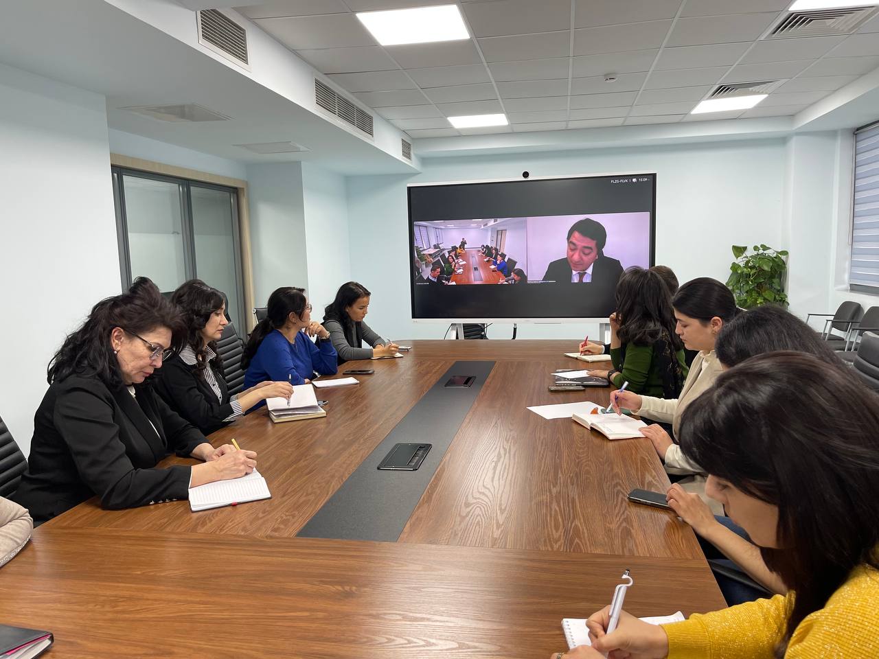 UWED hosted an online meeting with a representative of the Permanent Delegation of the Republic of Uzbekistan to UNESCO