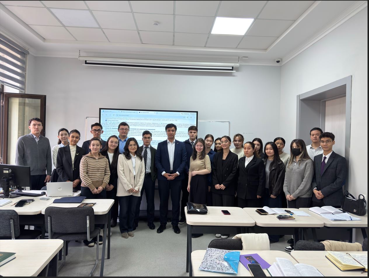 A master class on topical issues of Criminal Law was organized at the UWED
