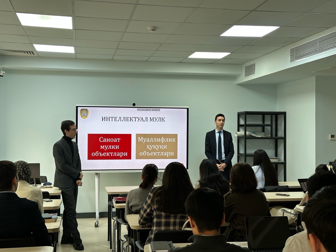 JIDUda Adliya vazirligi xodimi tomonidan mahorat darsi o‘tkazildi