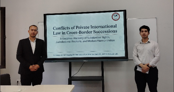 Theoretical and Practical Issues of Inheritance Relations in Private International Law were Discussed at UWED