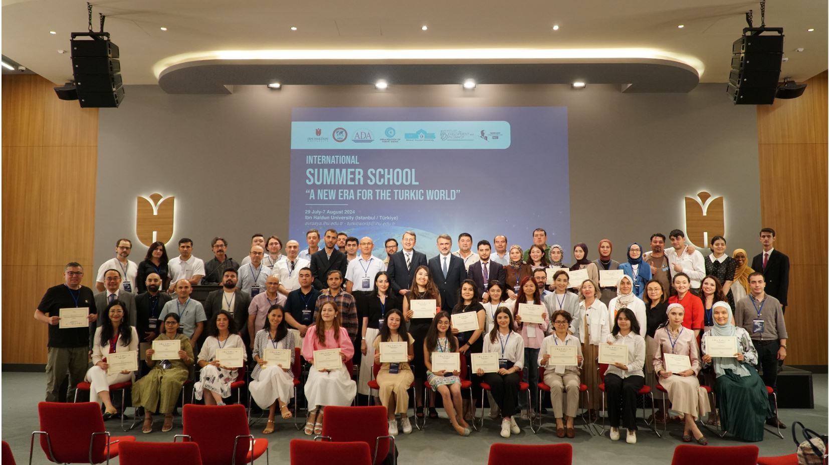 Representatives of UWED participated in the summer school of the Organization of Turkic States at Ibn Haldun University