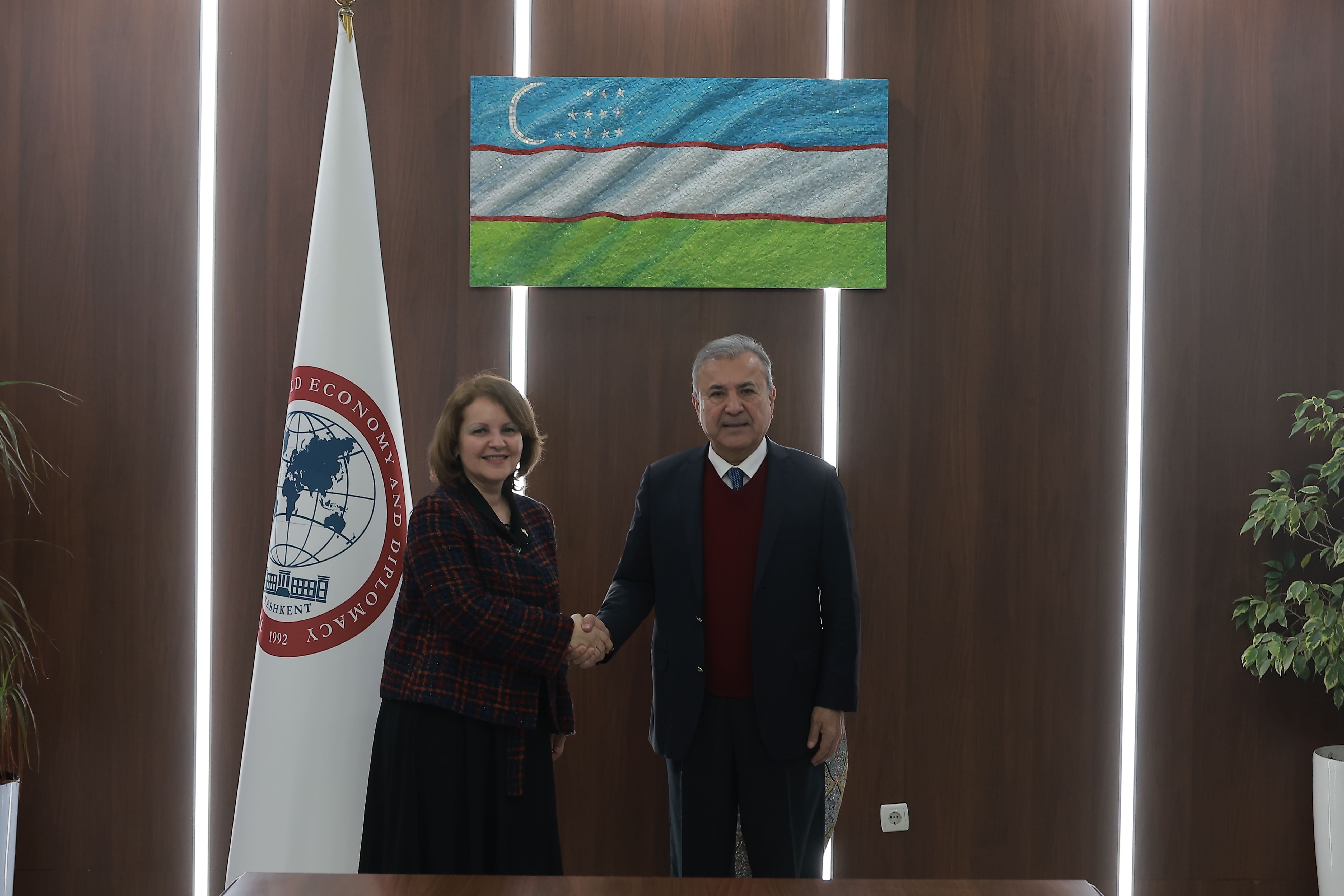 The Ambassador Extraordinary and Plenipotentiary of Greece visited UWED