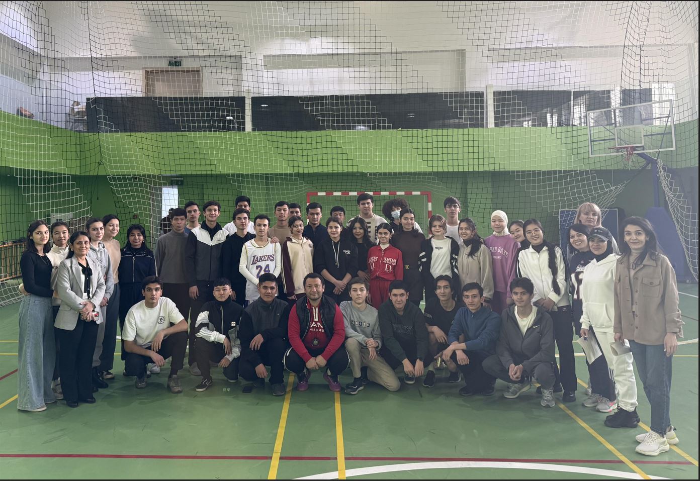 UWED hosted an event called “Learn English through Sport”