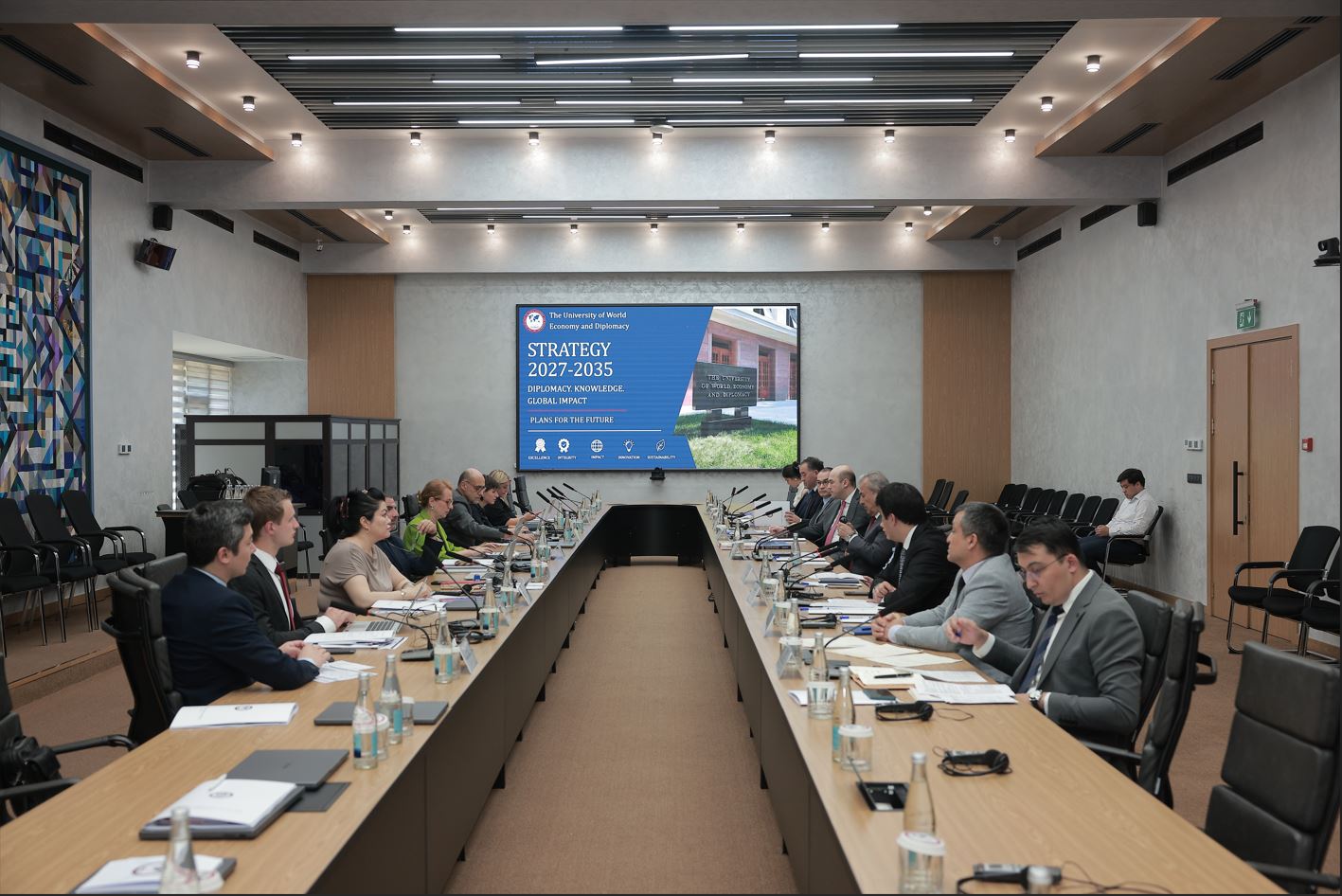 Second Day of the ACQUIN International Expert Panel’s Visit Continues at UWED