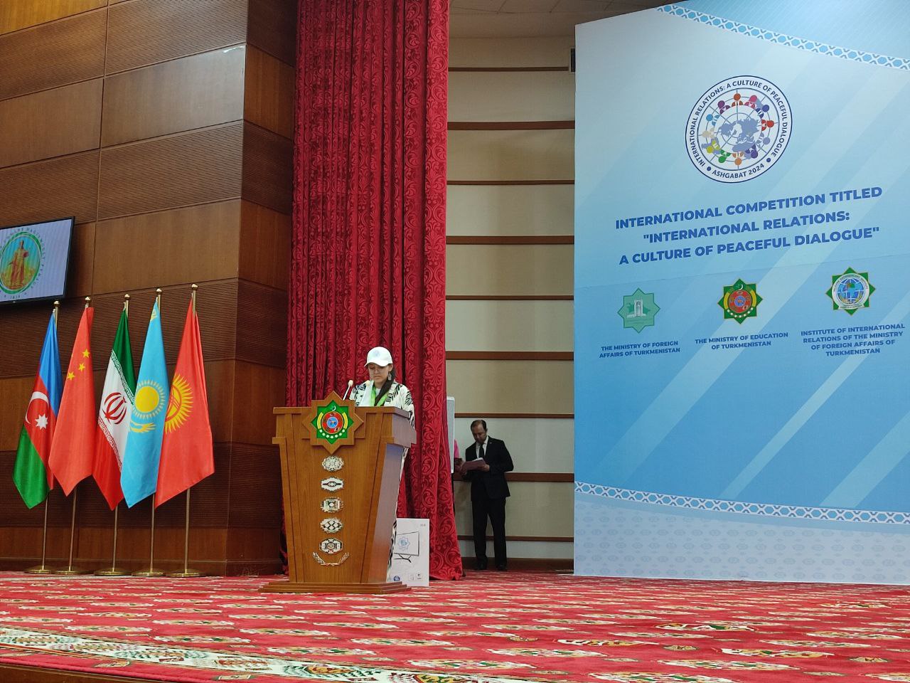 UWED students took part in the competition “International Relations: Culture of Peaceful Dialogue” in Ashgabat