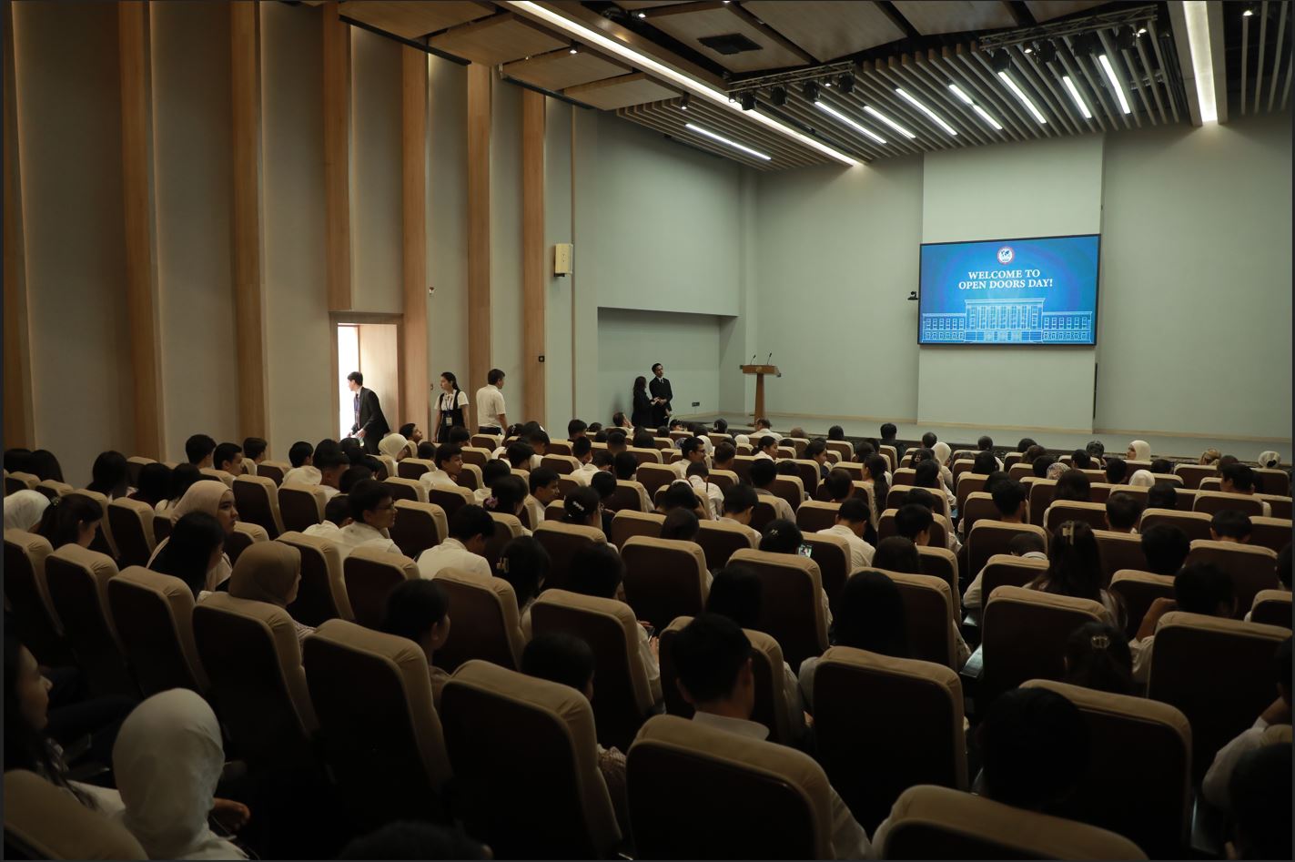 “Open Day” was held at the University of World Economy and Diplomacy