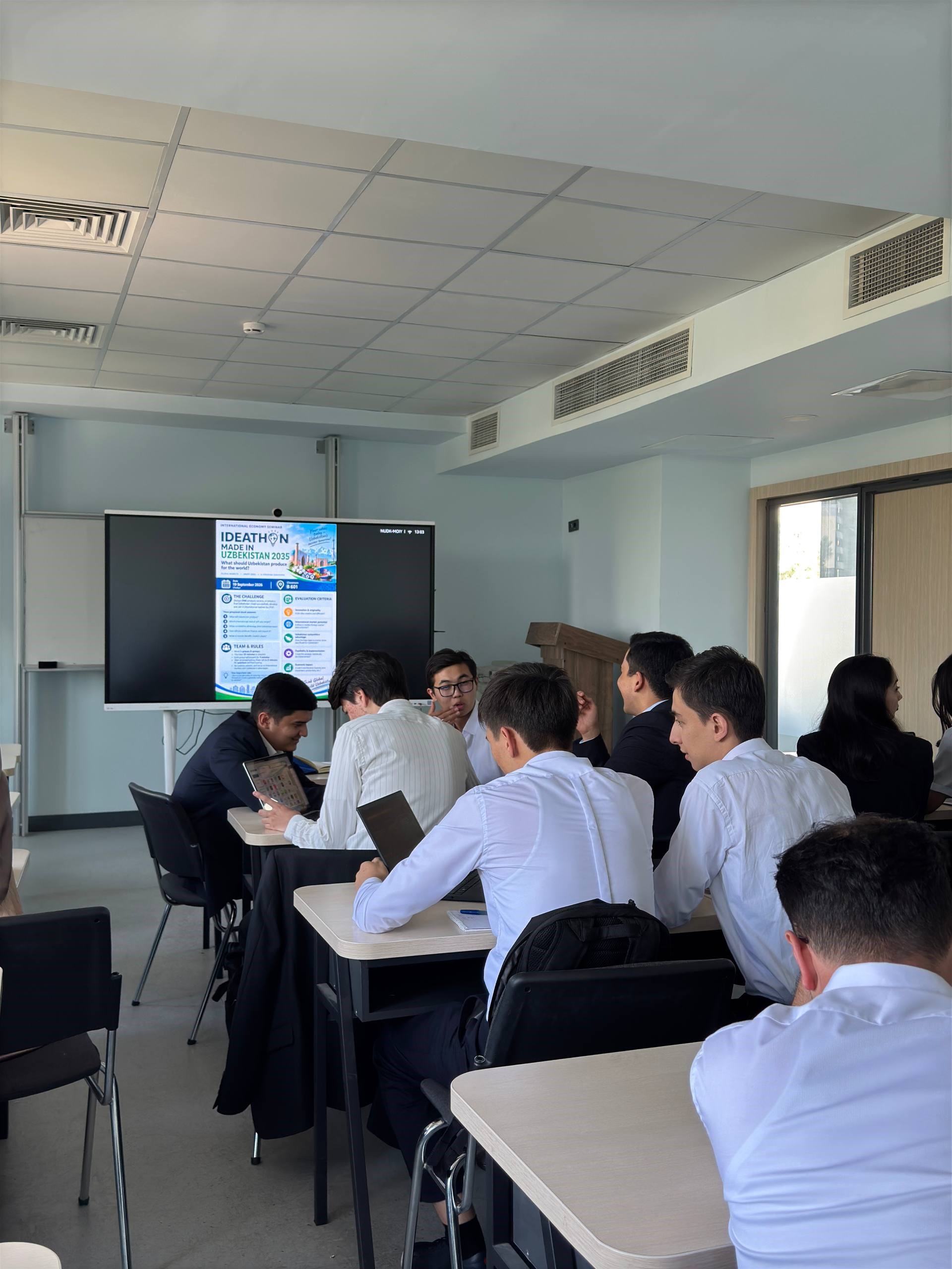 JIDUda “Ideathon: made in Uzbekistan 2035” mavzusida intellektual g‘oyalar tanlovi bo‘lib o‘tdi