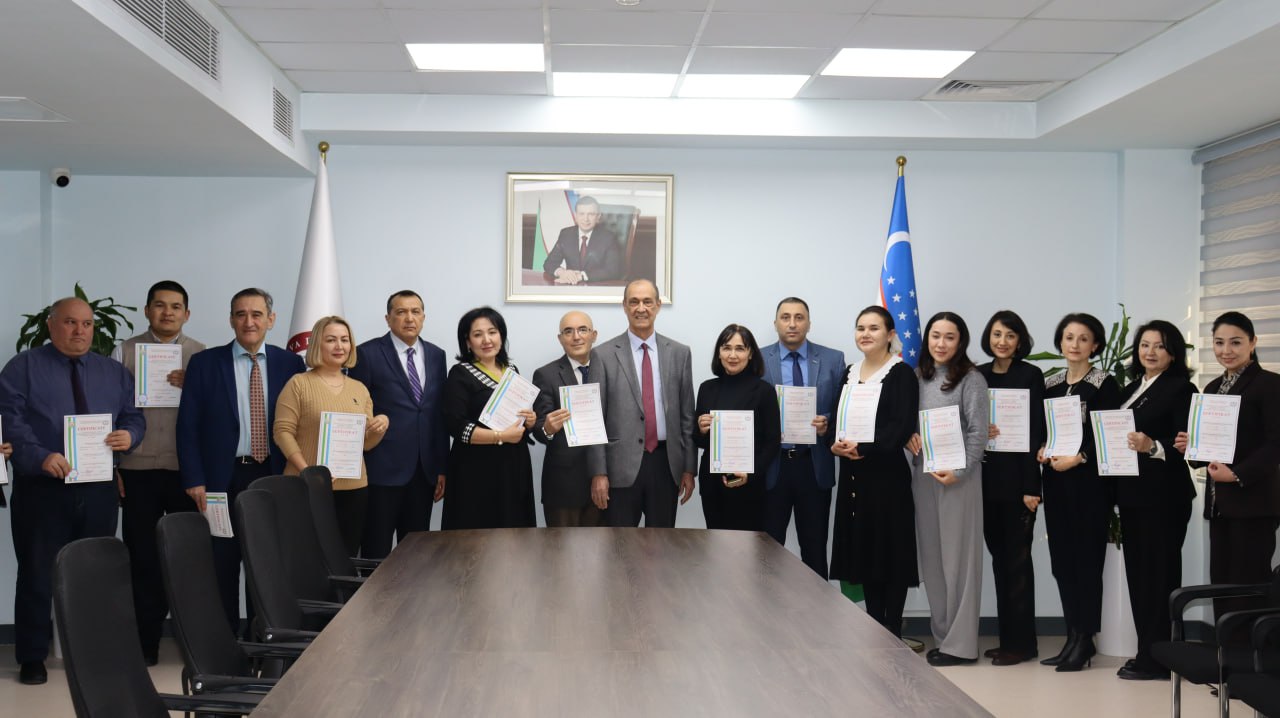 About the completion of the advanced training course at the Diplomatic Academy for faculty of the UWED