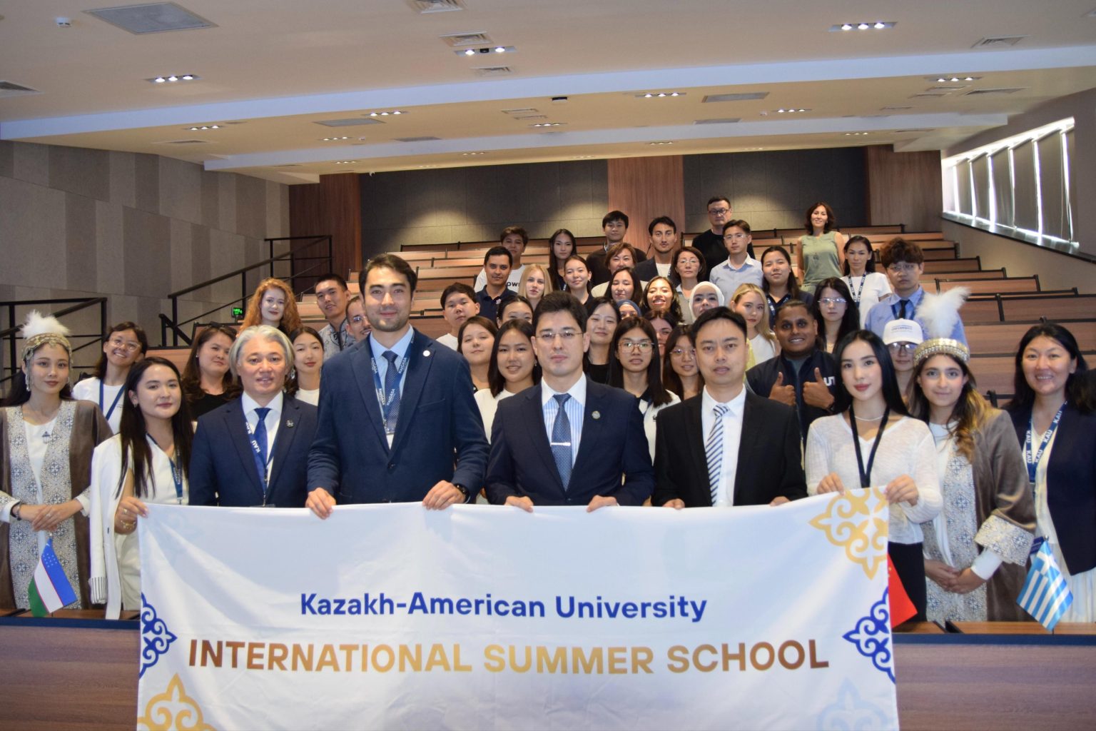 UWED Student Participates in an International Summer School in Almaty