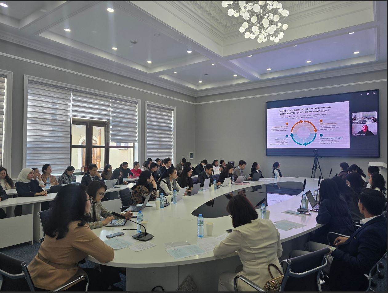 УМЭД провел международный круглый стол на тему «Цифровая трансформация и ее влияние на устойчивое развитие»