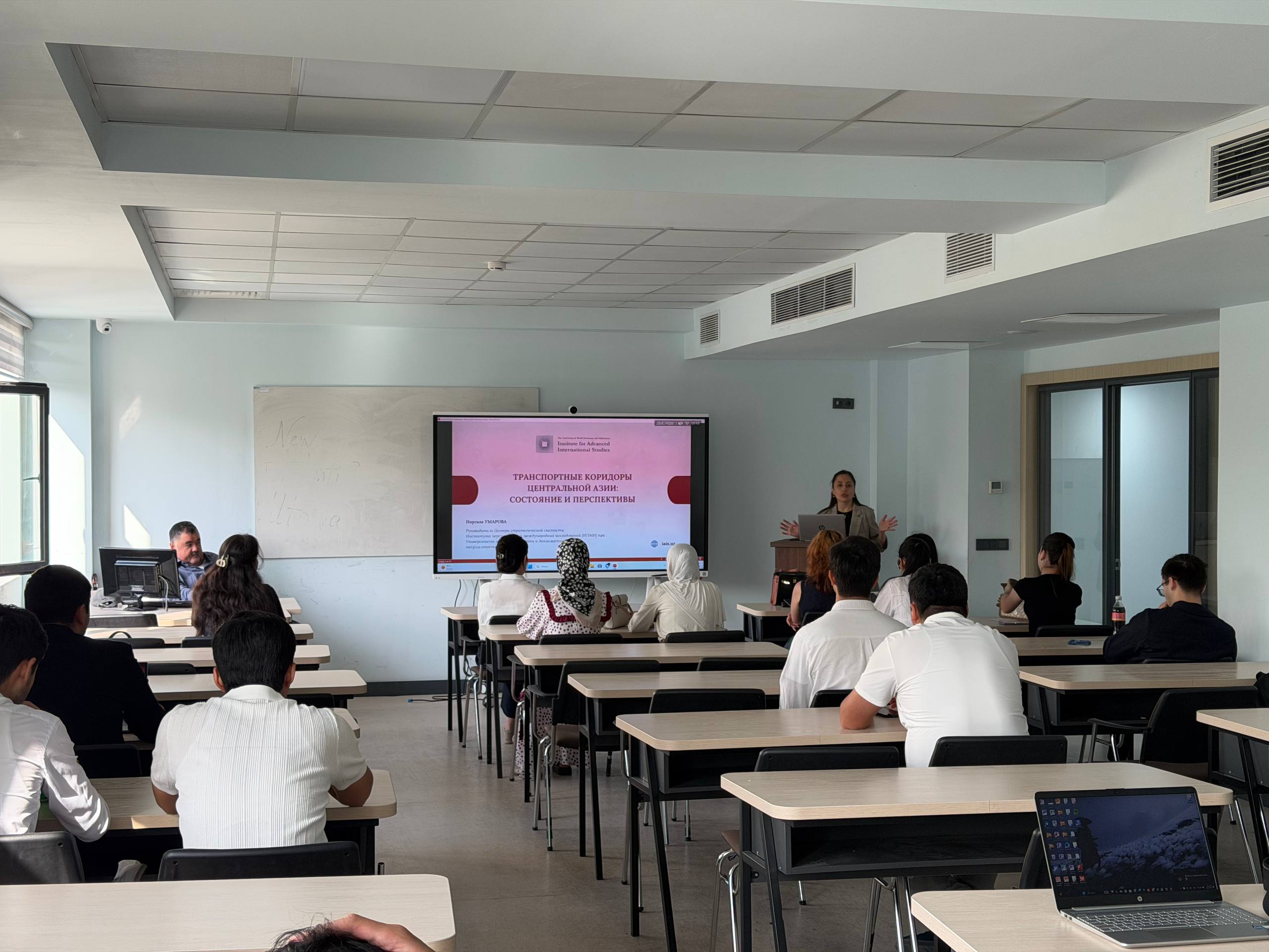UWED Hosts Master Class on Central Asia’s Transport Potential