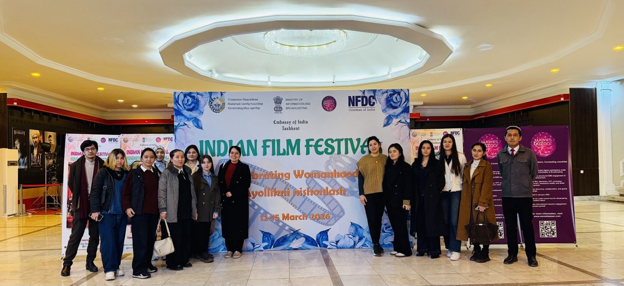 UWED students took part in the Indian Film Festival