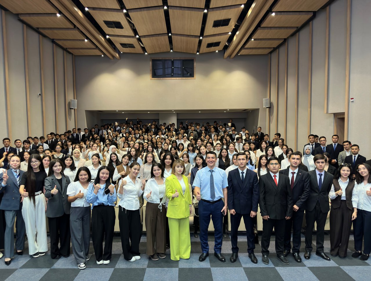 Meetings with first-year students continue as part of the “Orientation Week”