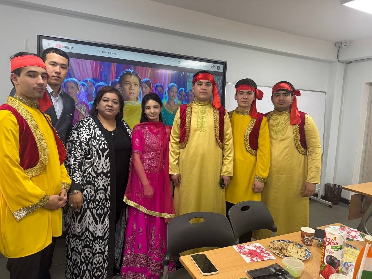 A thematic event dedicated to the Holi festival was held at UWED
