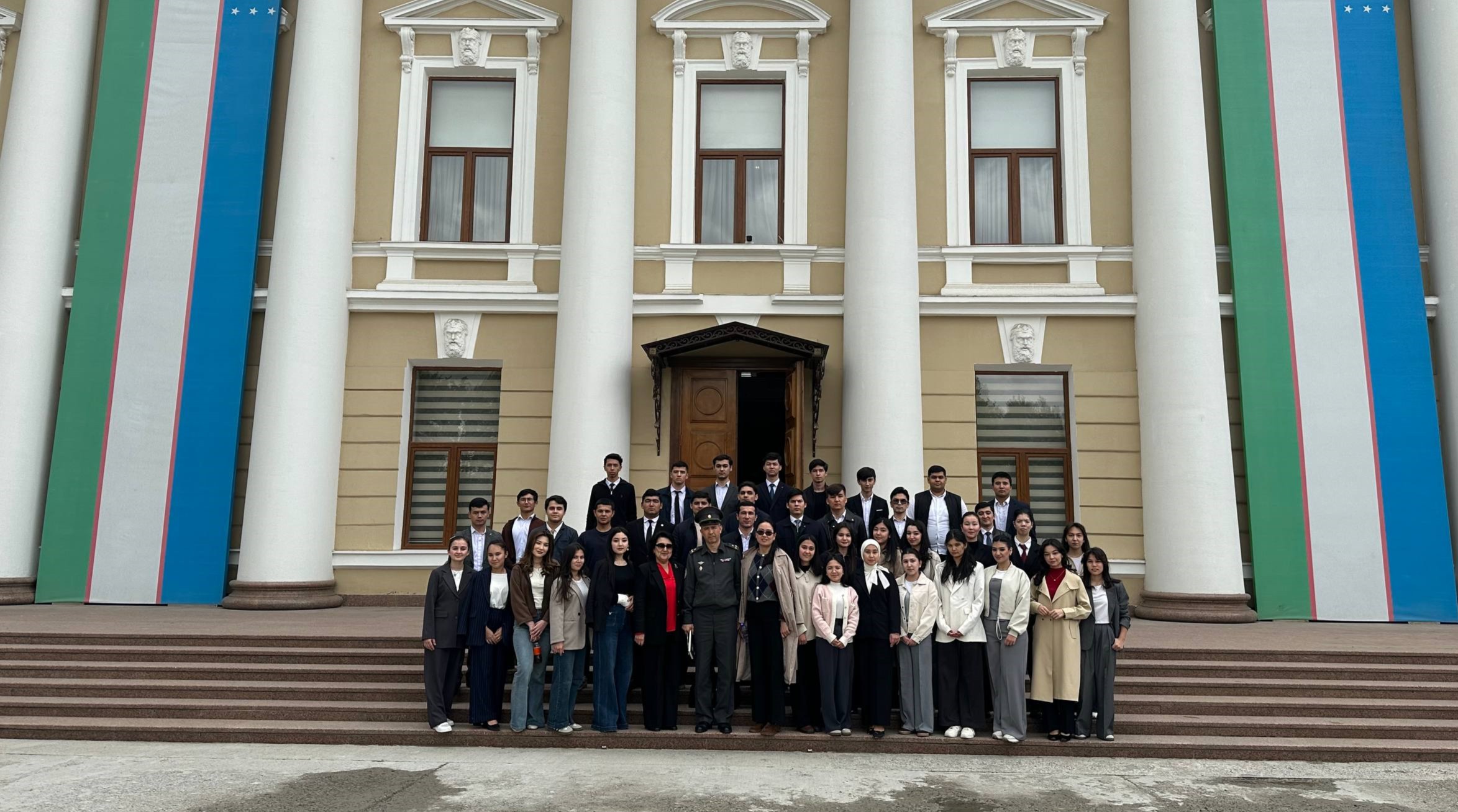 Harbiy-siyosiy diplomatiya fani doirasida sayyor dars mashg‘uloti o‘tkazildi