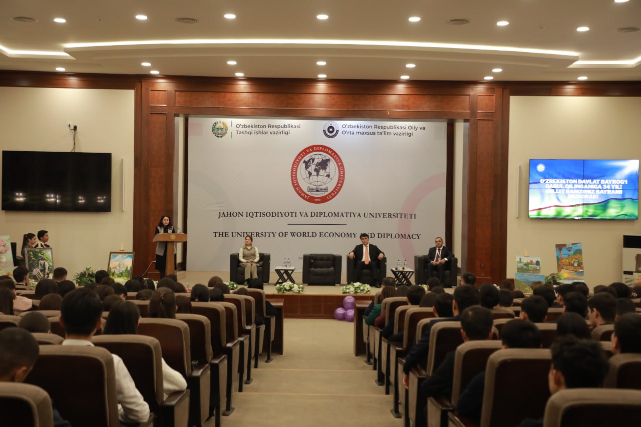 JIDUda “Bir Vatan, bir el, bir bayroq!” nomli bayram dasturi bo‘lib o‘tdi