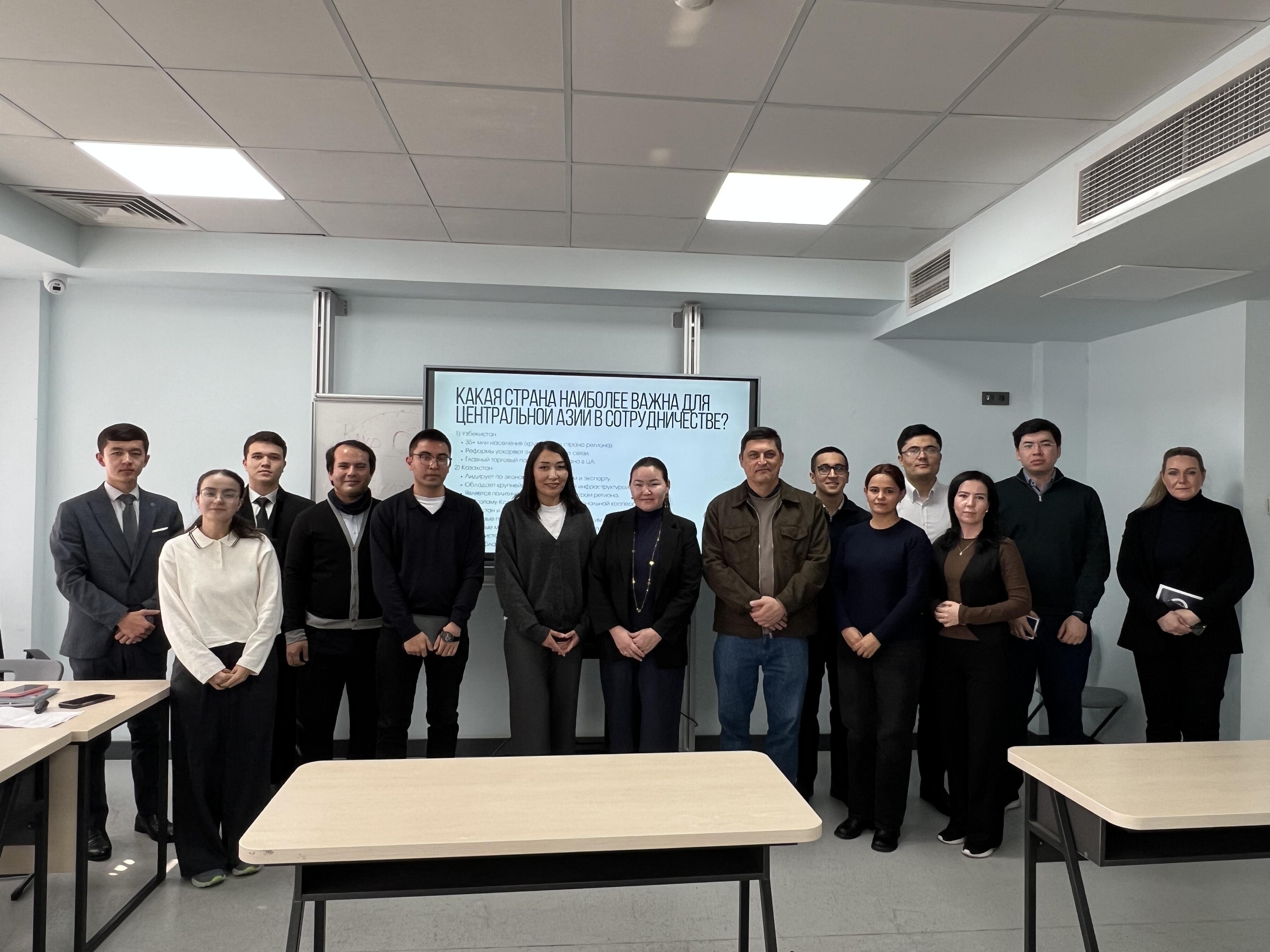UWED Hosted a Lecture on “Cooperation Between Central Asian Countries and the Republic of Kazakhstan”