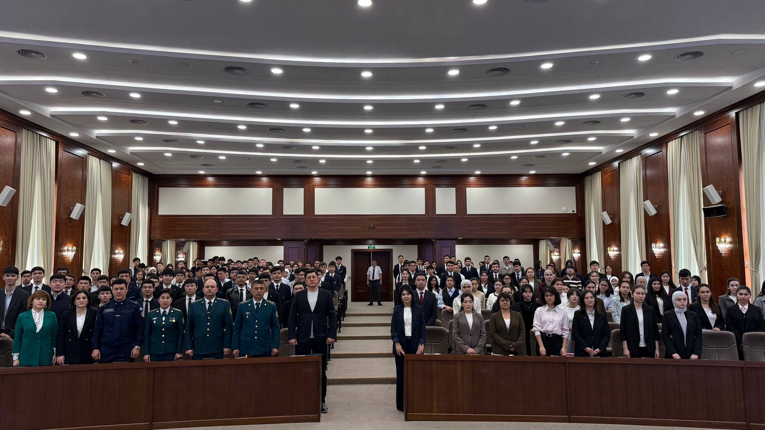 JIDUda IIV Akademiyasi vakili ishtirokida huquqbuzarliklar profilaktikasiga bag‘ishlangan ma’ruza o‘tkazildi