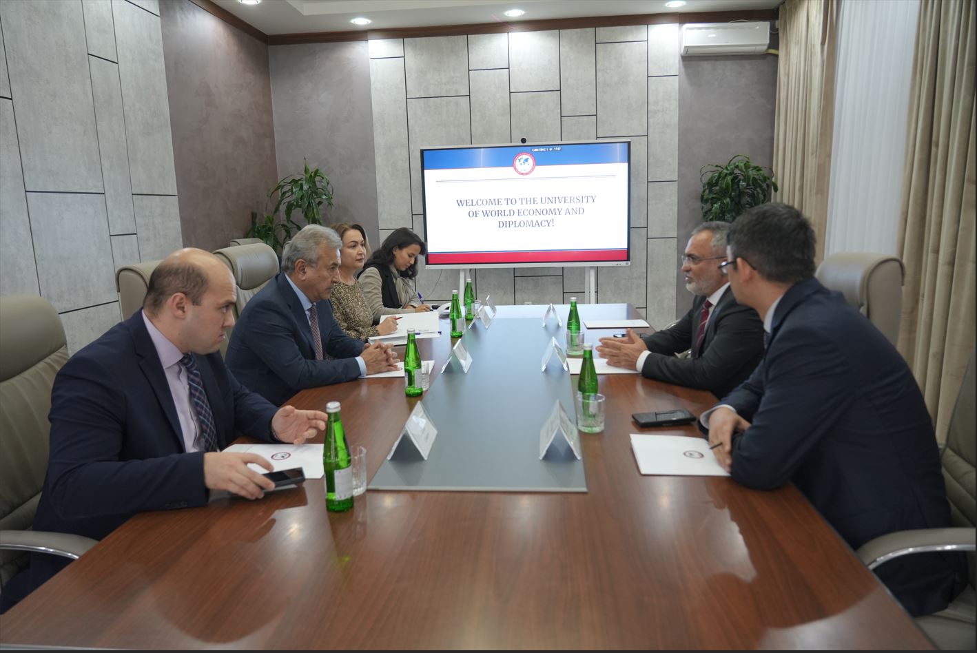 A meeting was held between UWED and Ankara Yildirim  Beyazit University