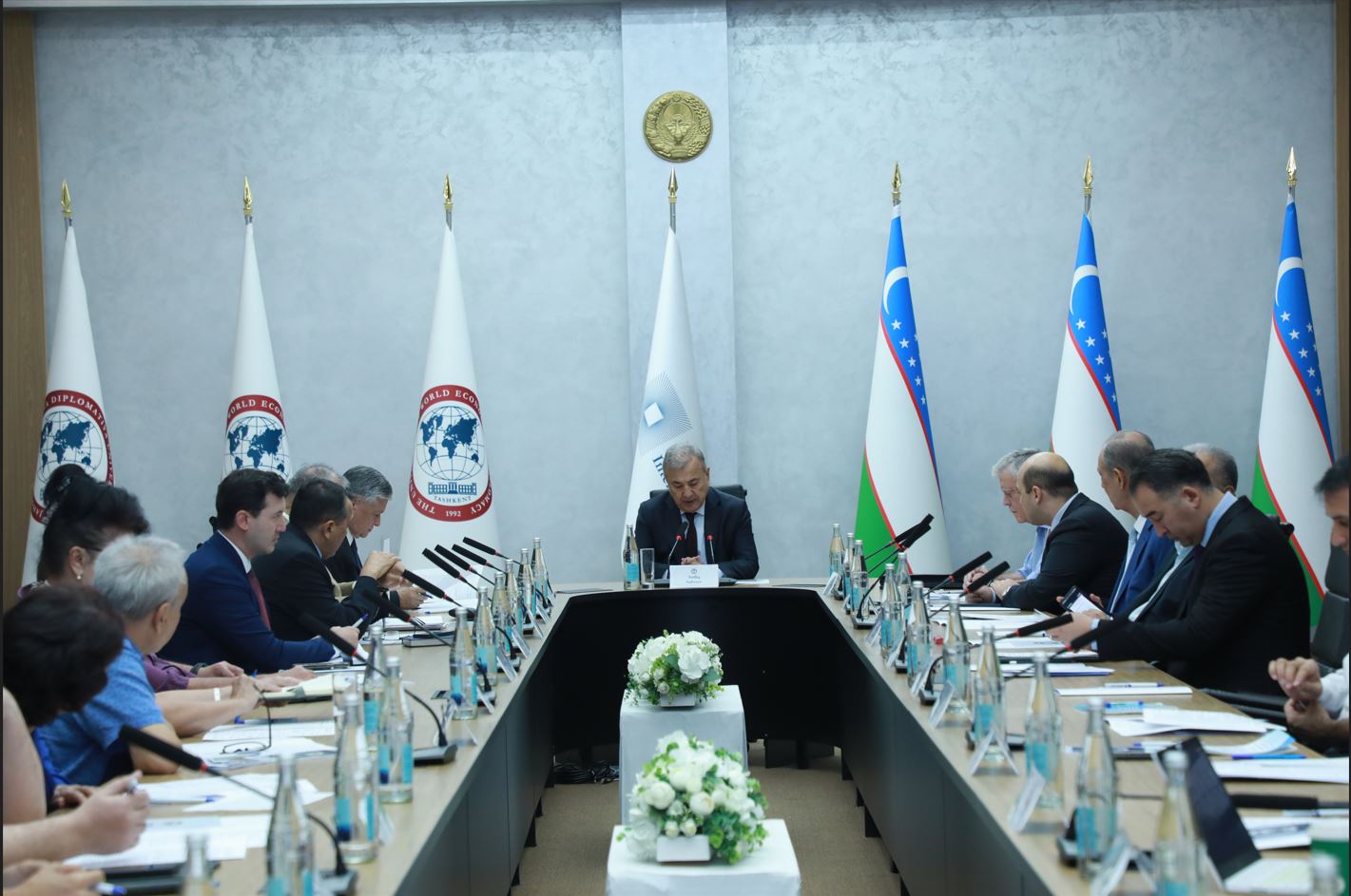 JIDUda “Yangi O‘zbekiston diplomatiyasi tarixi (2017-2025)” monografiyasining mualliflar jamoasi ishchi yig‘ilishi bo‘lib o‘tdi