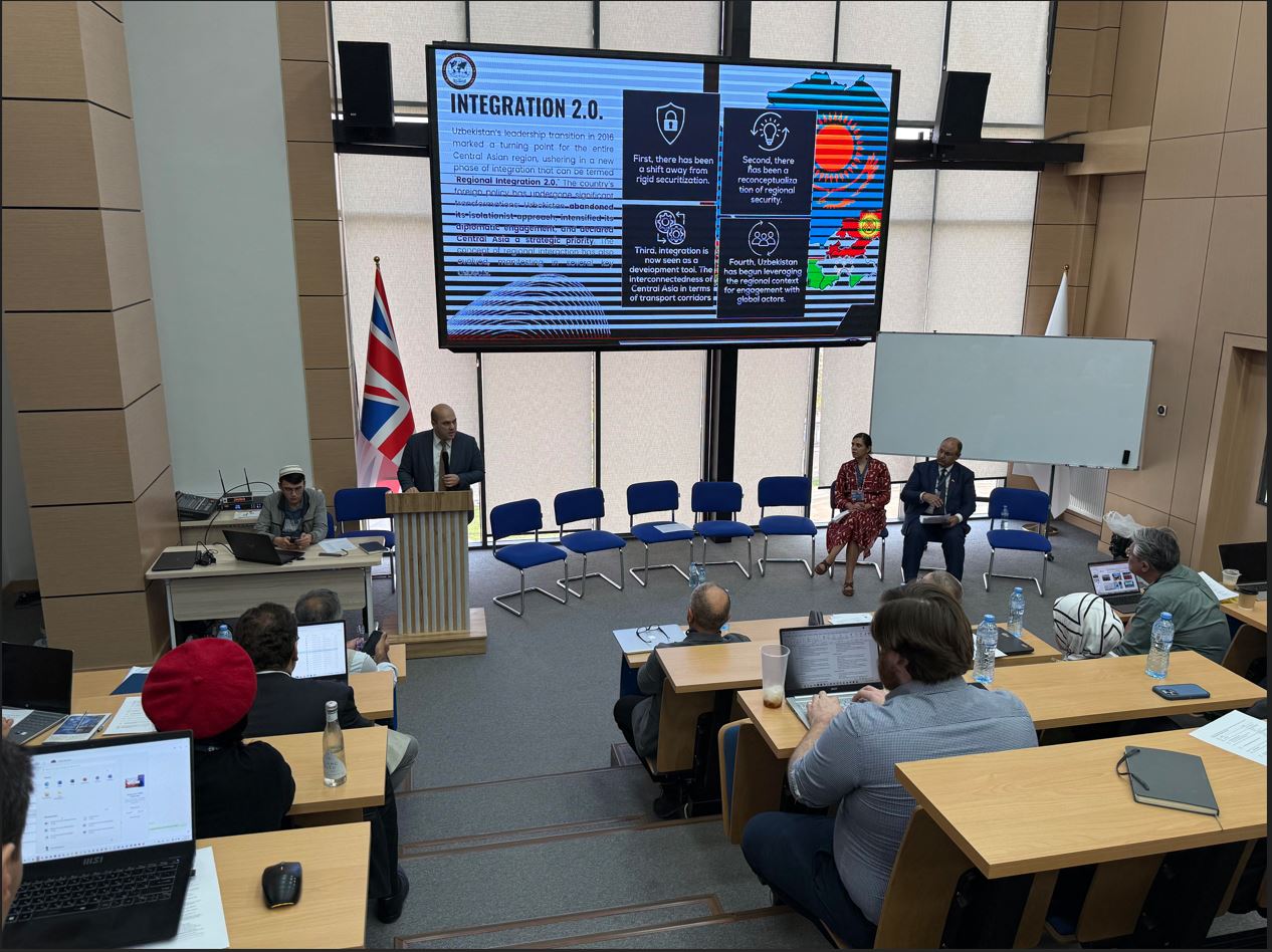 The First Vice-Rector of UWED spoke at a conference at the British Management University (BMU)