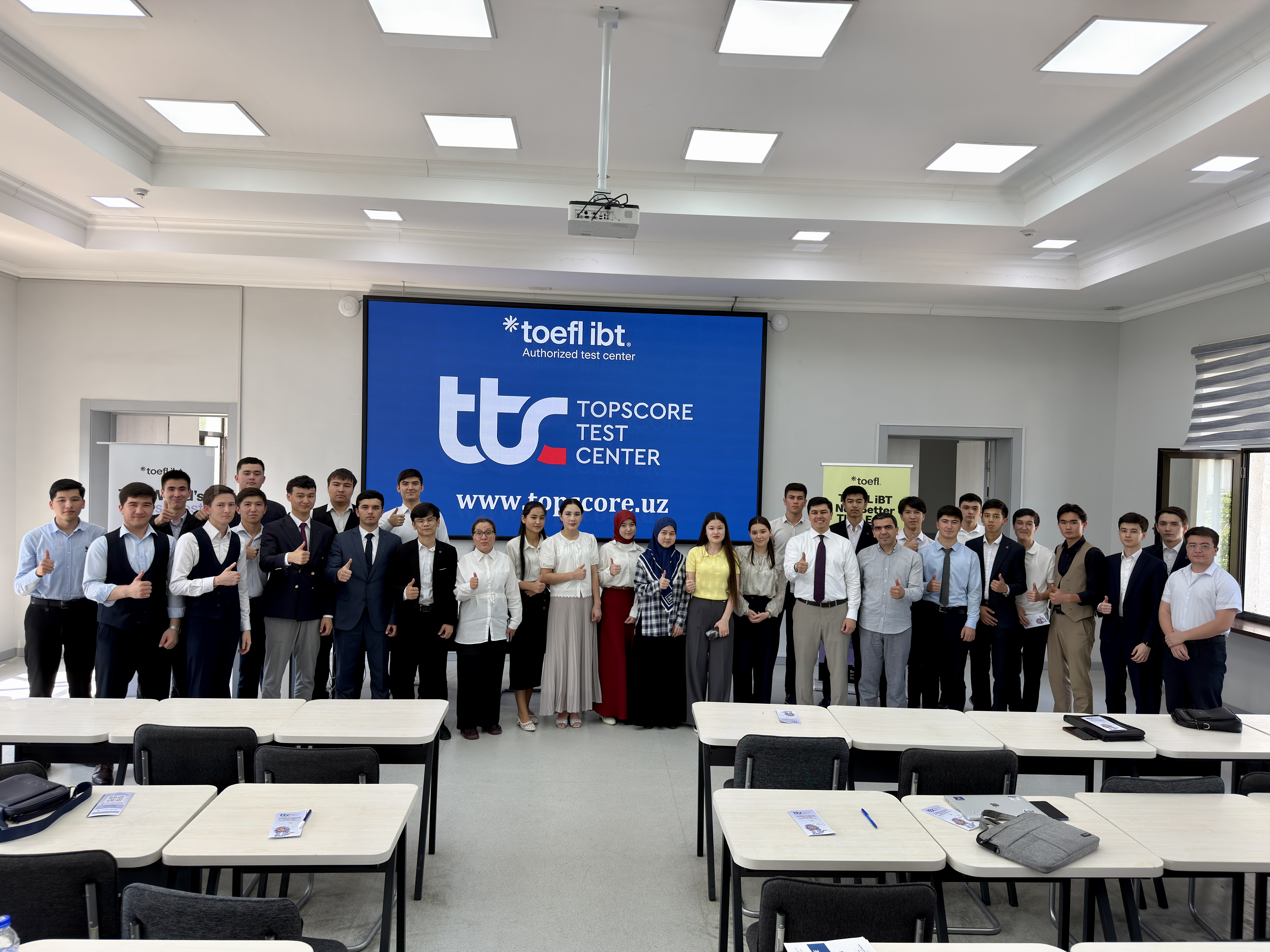 JIDUda TOEFL iBT bo‘yicha mehmon ma’ruzasi o‘tkazildi