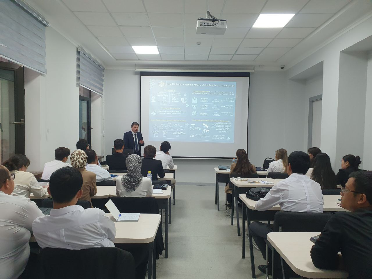 A master class was organized for students of UWED