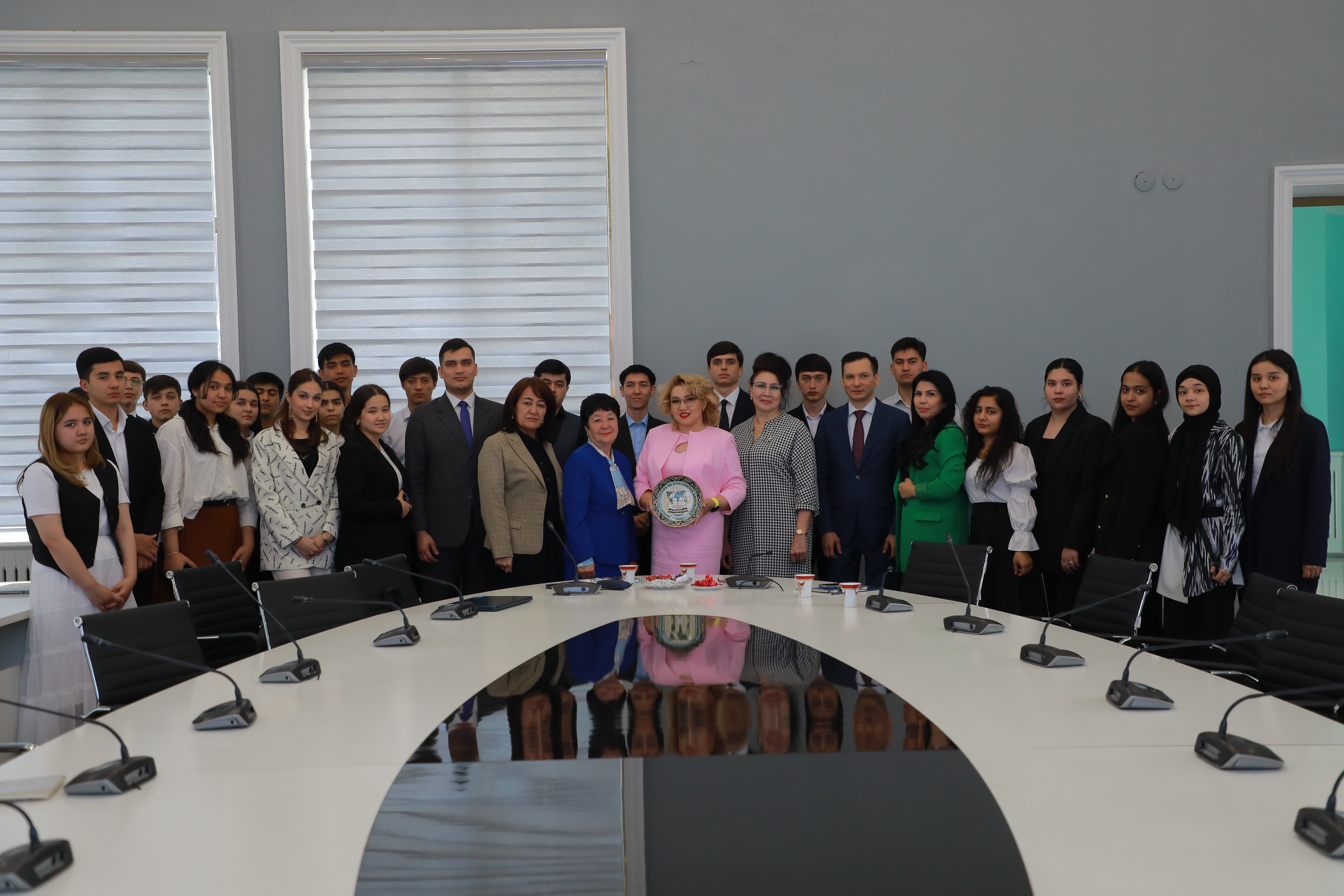 A meeting with an honorary member of the Women’s Congress of Kyrgyz Republic took place at UWED