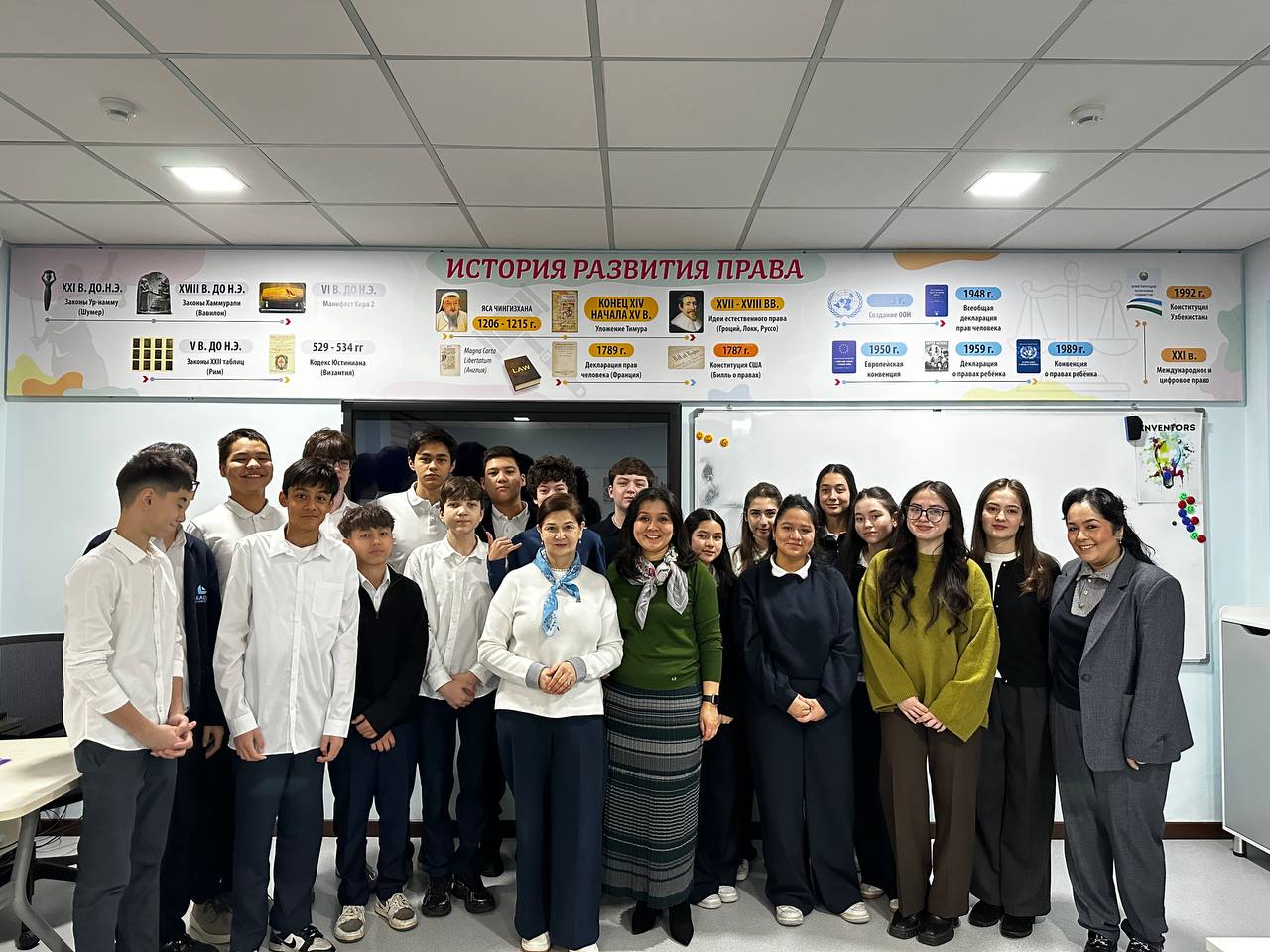 JIDUda Inson huquqlari umumjahon deklaratsiyasi kuniga bag‘ishlangan ochiq dars o‘tkazildi