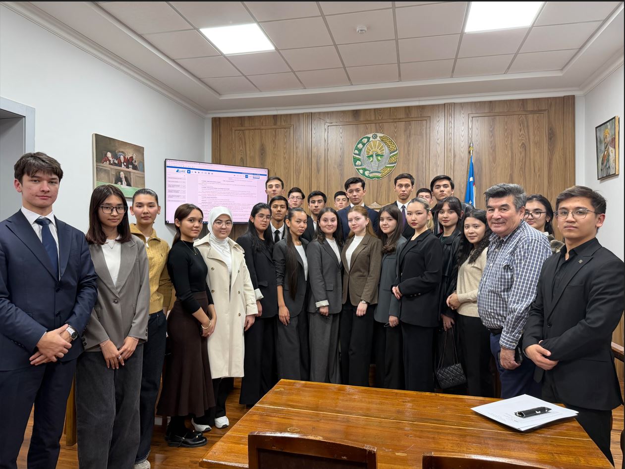 JIDU Yuridik klinika volontyorlarining ilk huquqiy ta’sis yig‘ilishi bo‘lib o‘tdi