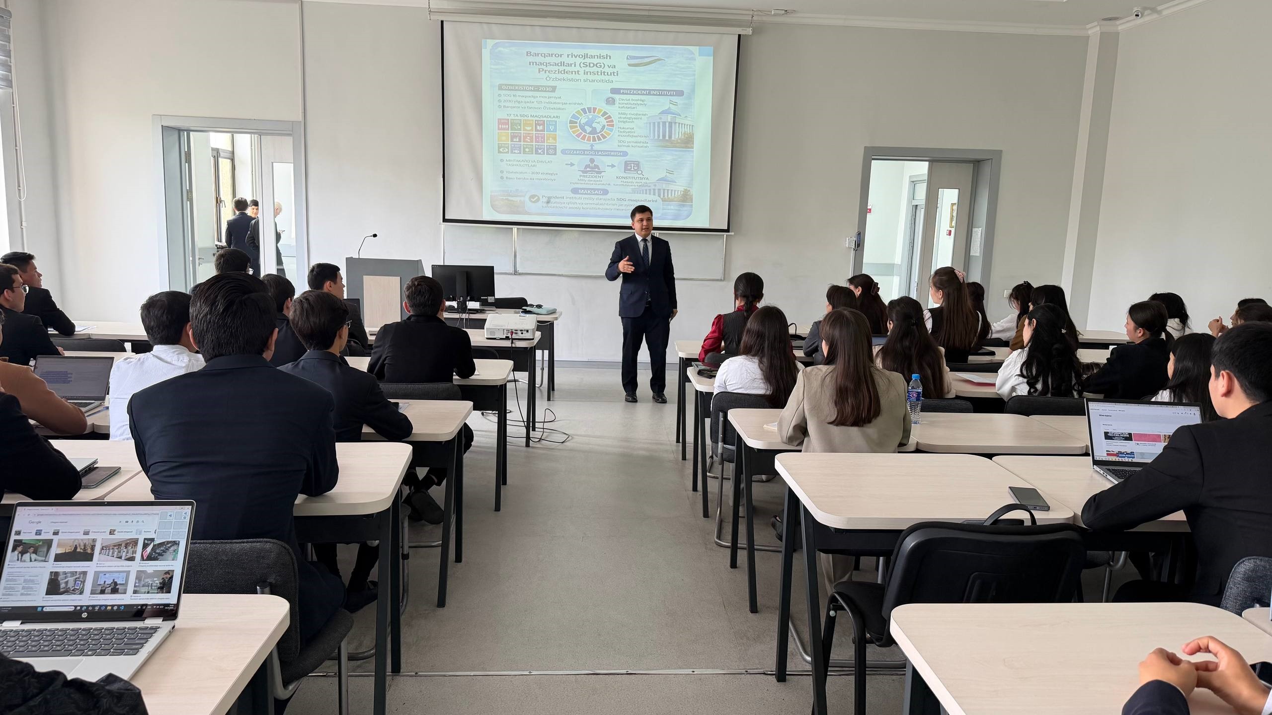 Konstitutsiyaviy huquq fani doirasida mahorat darsi o‘tkazildi