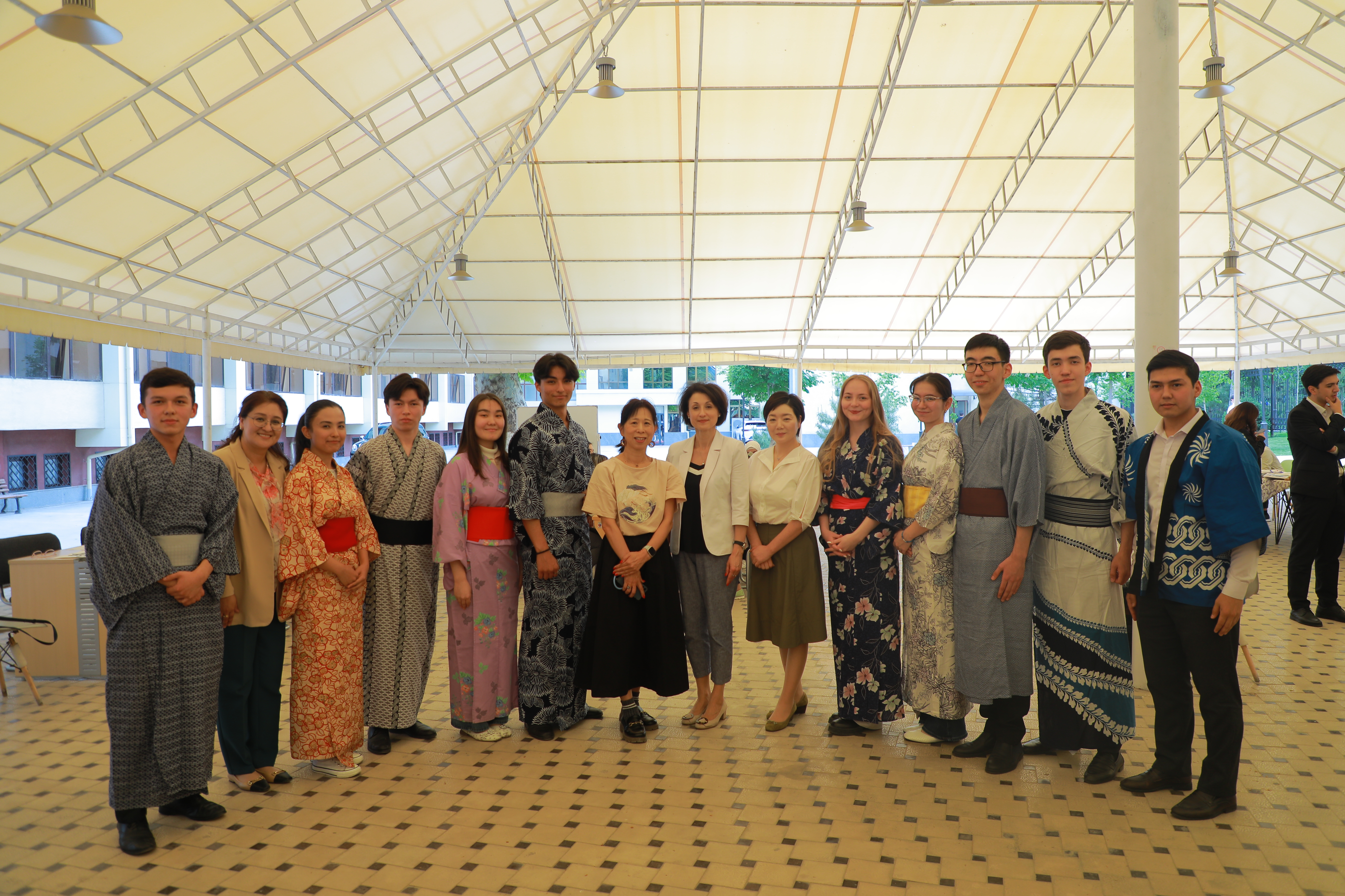 A celebration of Japanese culture was held at the University of World Economy and Diplomacy